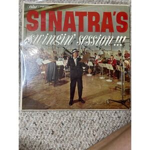 Sinatra's Swingin' Session!!! Vinyl LP Record Album Capitol‎ Records Mono